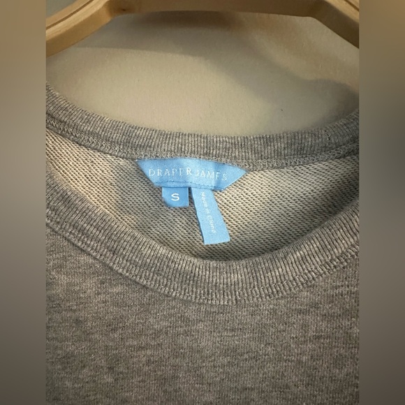 Draper James ‘What Would Dolly Do’ Light Grey Sweatshirt in Size Small - Picture 4 of 9